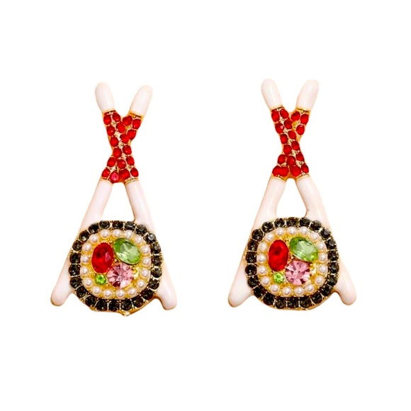 BaubleBar Jewelry - 🌈2/$30 New Sushi Roll Earrings